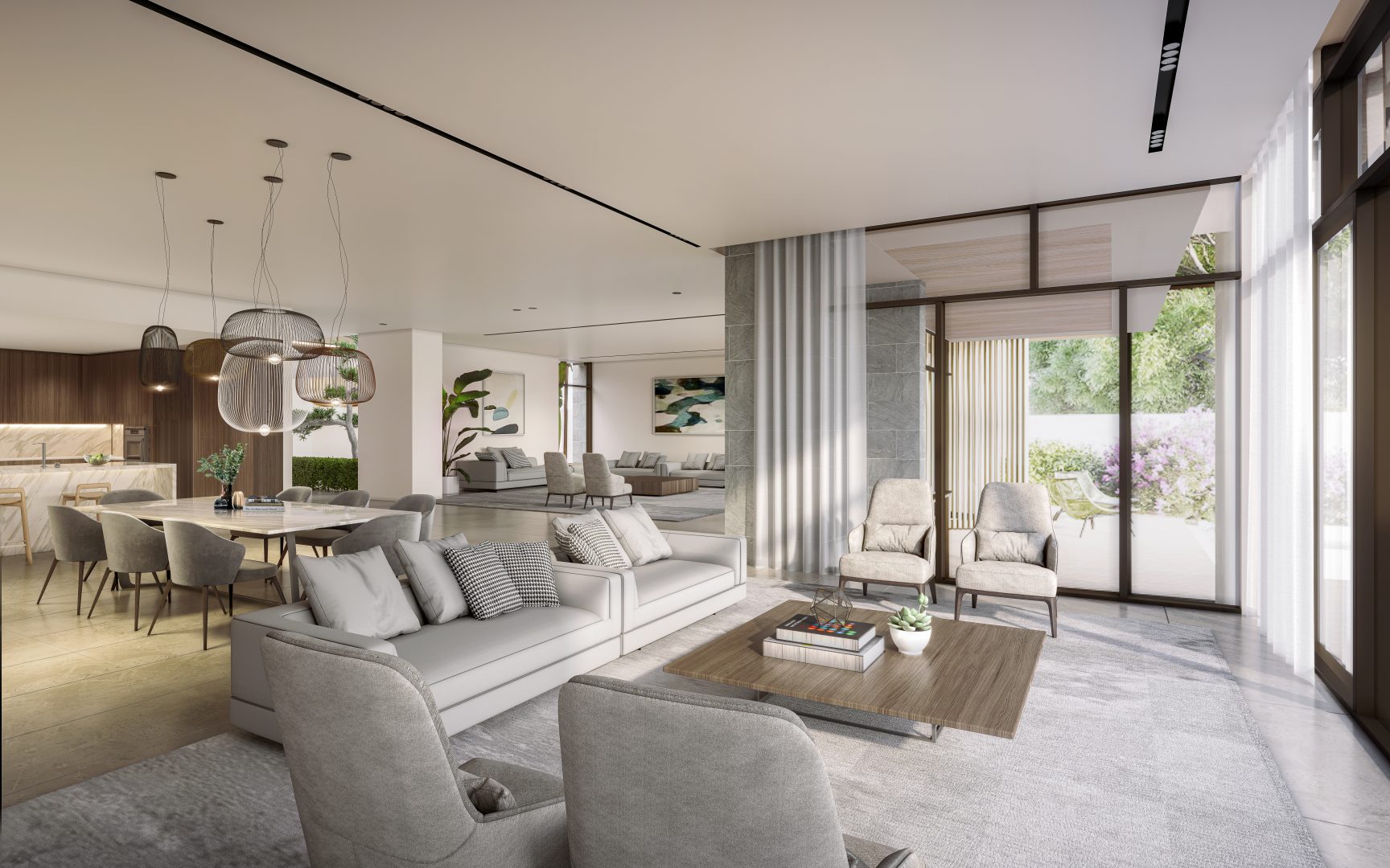 Living room- Zen 5 and 4Bed