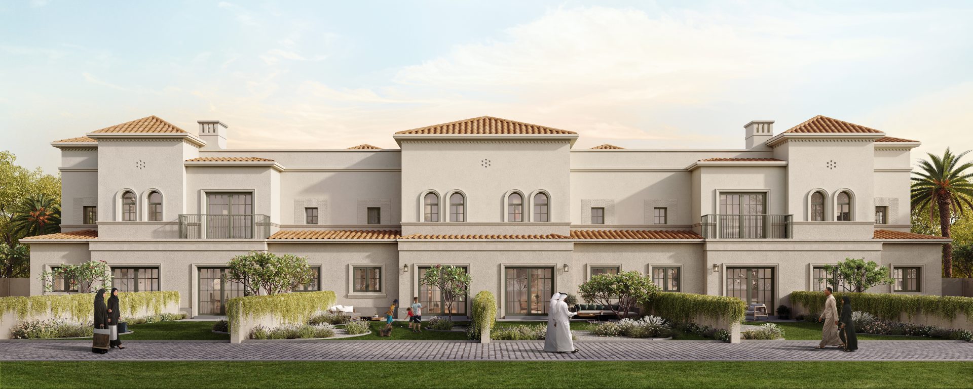 BR Townhouse Cluster Back