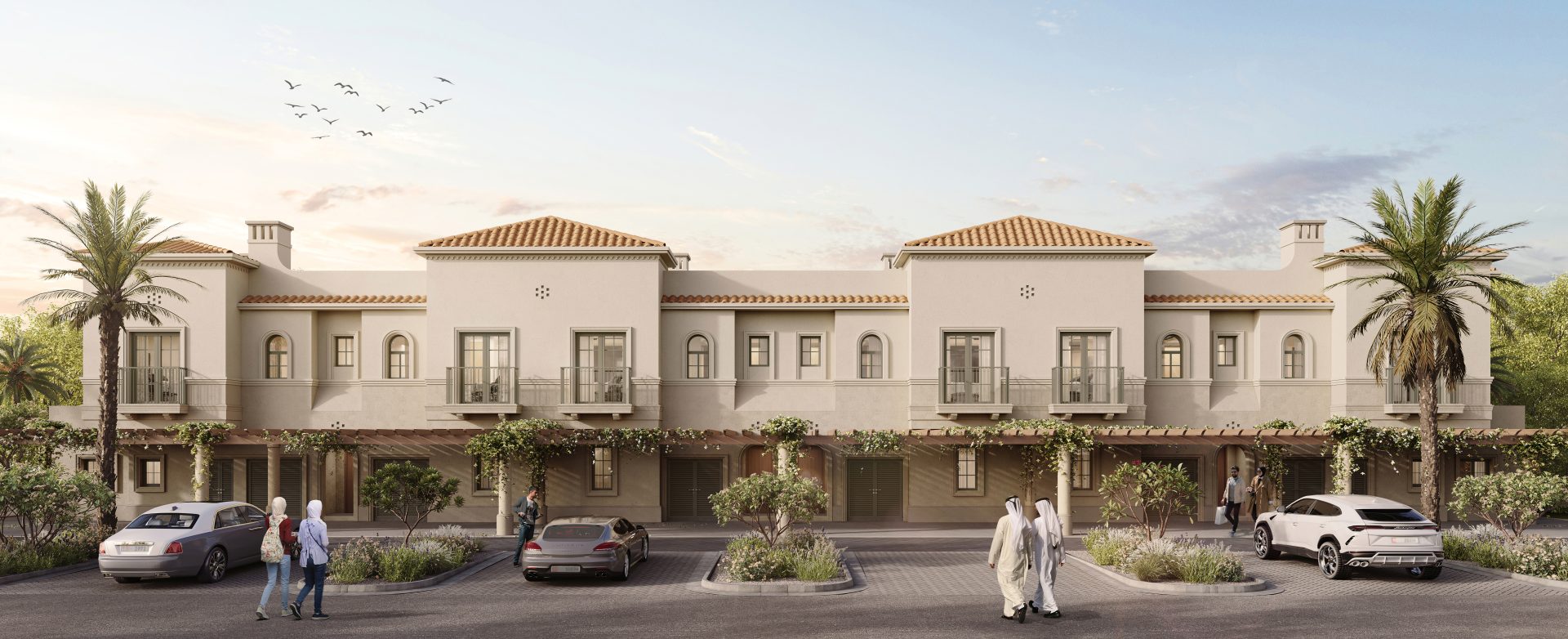 BR Townhouse Cluster Front