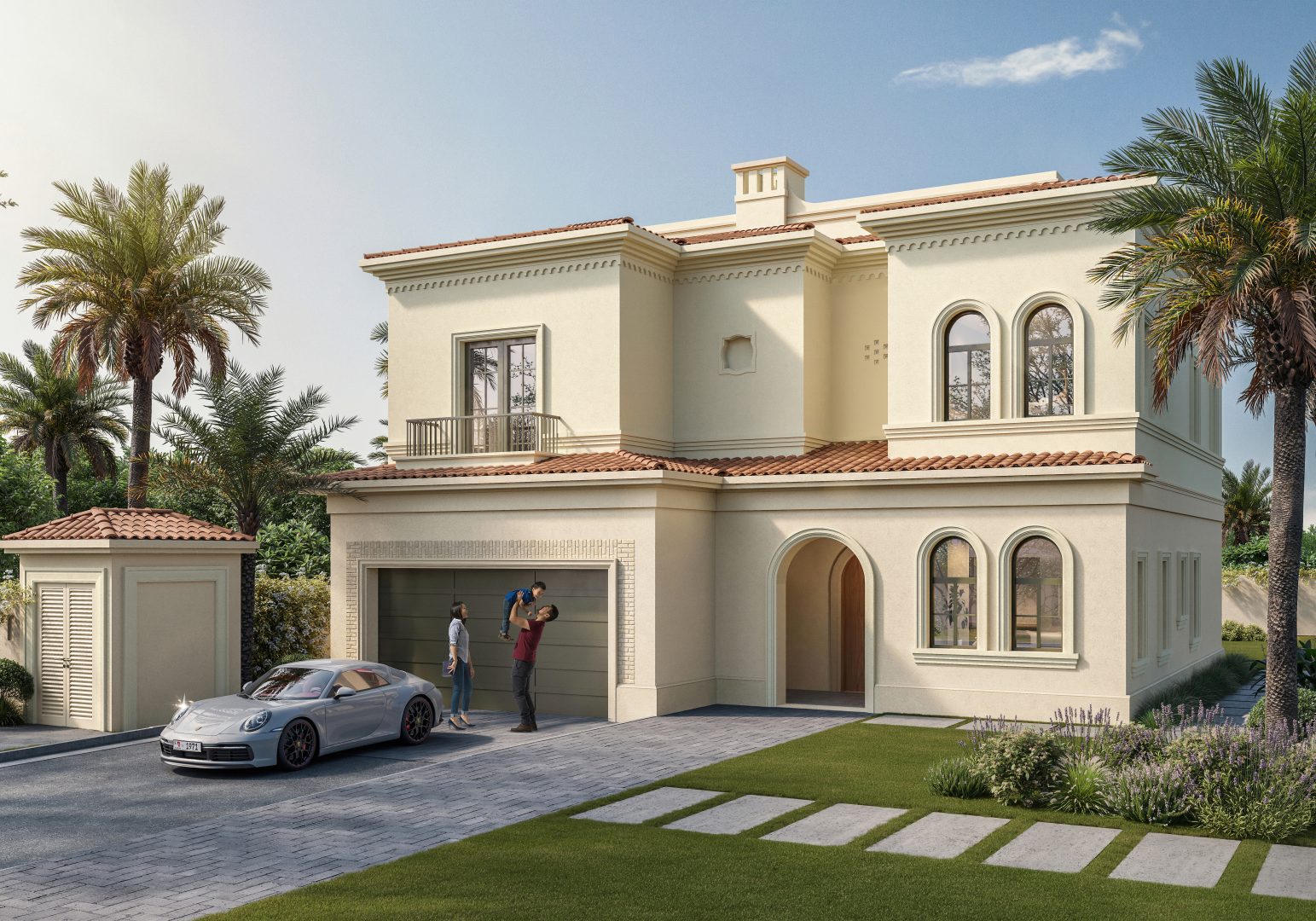 4BR Villa-Front BR Villa Front