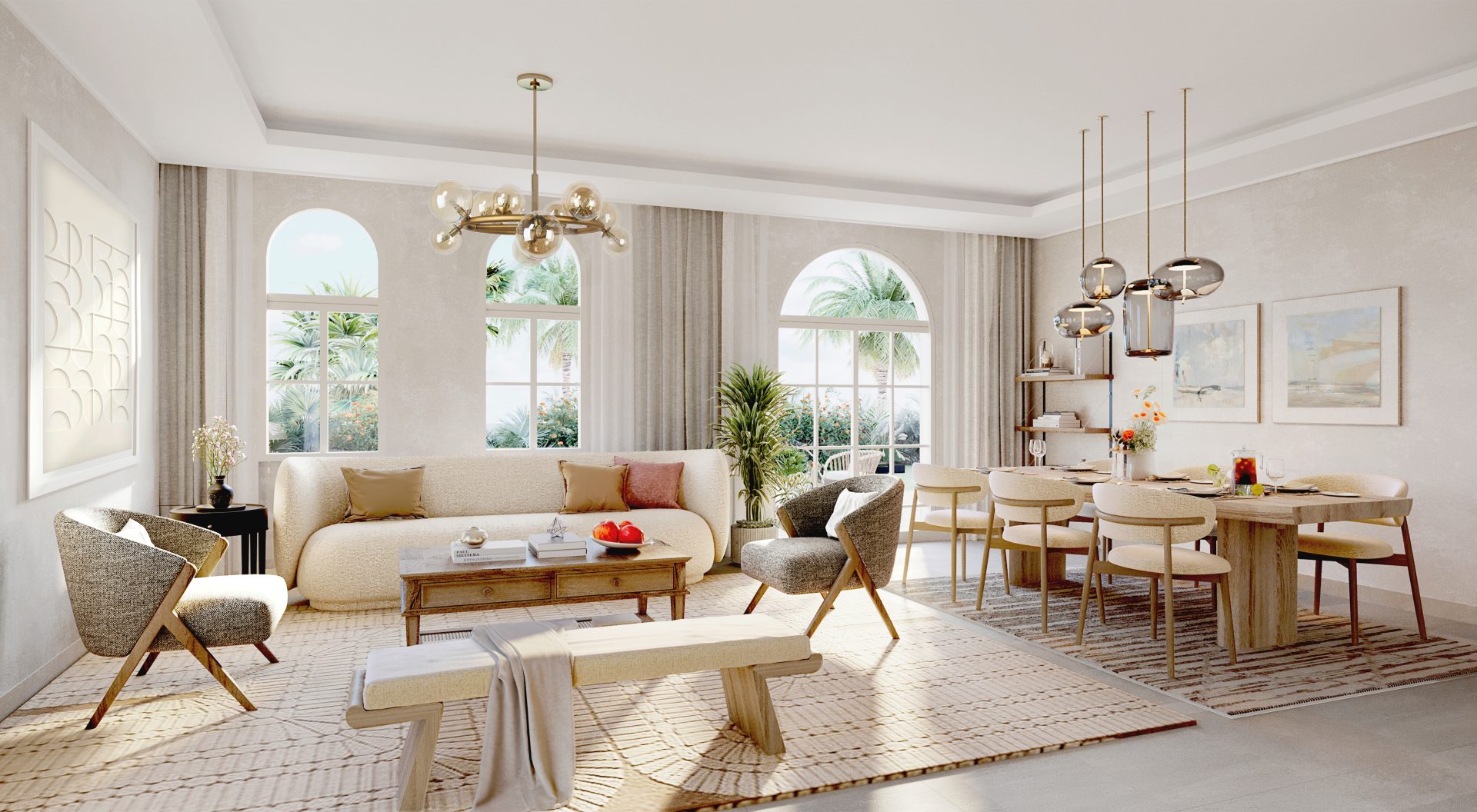 Villa b Living&diningg MB