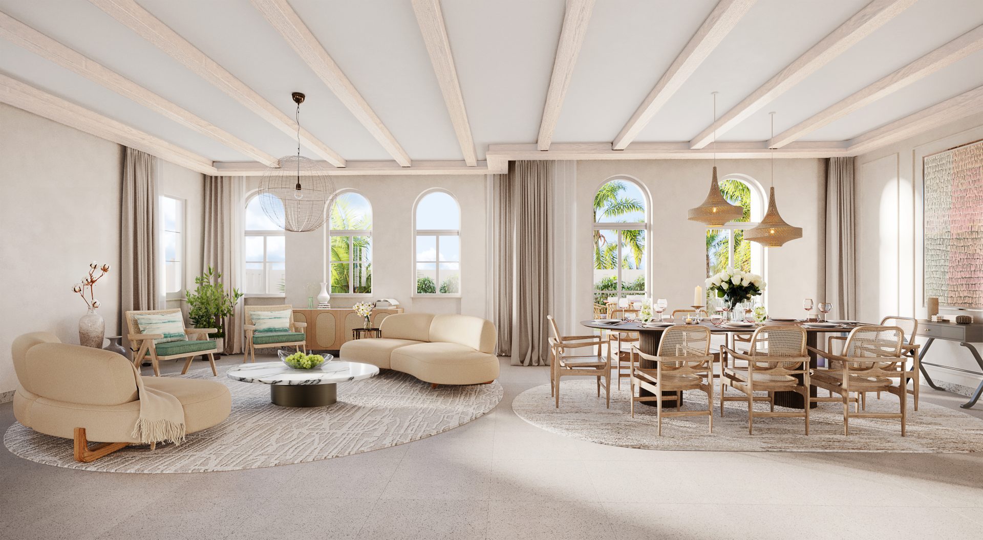 Villa 5b_Living& dining_25MB Villa b Living& dining MB